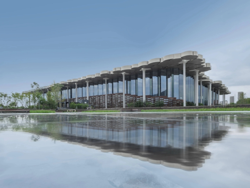 北京城市圖書館 10000㎡落地！大巨龍同質透心地板打造文化空間新標桿