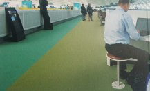 Dajulong Plastic Floor Office Decoration Blind Eyes