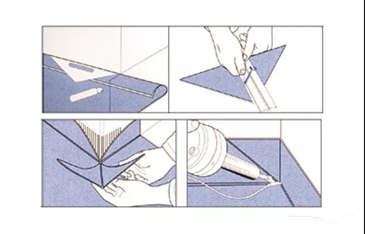 pvc塑膠地板是如何鋪裝上墻的？