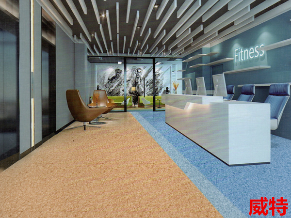 卡曼國際-卡曼威特商用卷材塑膠地板