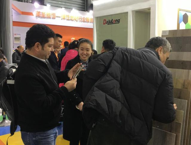 回顧大巨龍2018年上海國(guó)際地面材料展