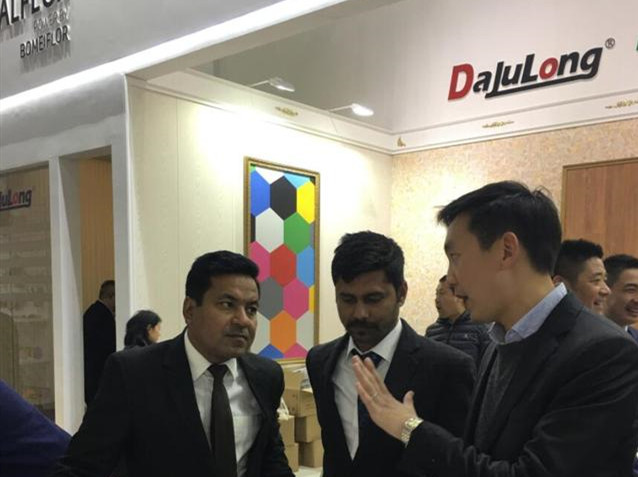 回顧大巨龍2018年上海國(guó)際地面材料展