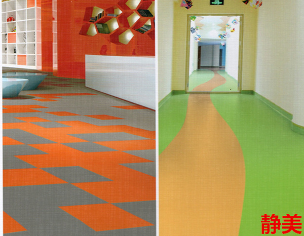 大巨龍靜美-大巨龍純色商用卷材pvc地板