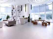 辦公場所選擇pvc卷材地板的優(yōu)勢有什么呢？